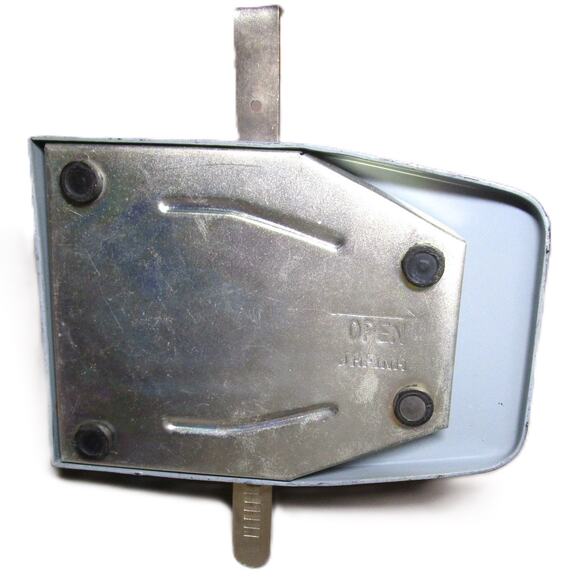 Two-Hole Paper Punch Gray Metal Adjustable 30 Pages Removable Clippings Tray - Picture 5 of 5